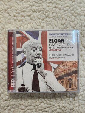 Elgar Symphony No.1 CD BBC Symphony Orchestra Adrian Boult In The South Alassio